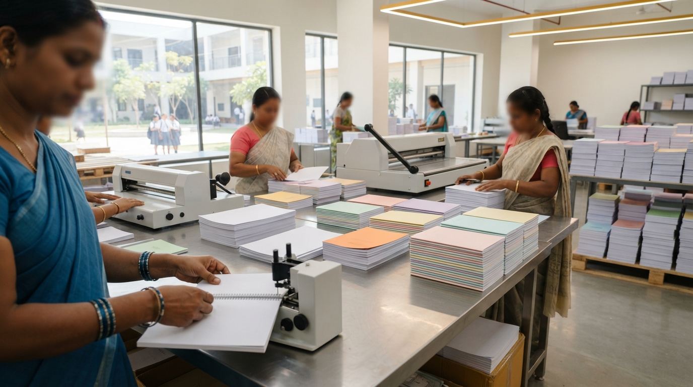 School notebooks & stationery — Index for schools across Karnataka