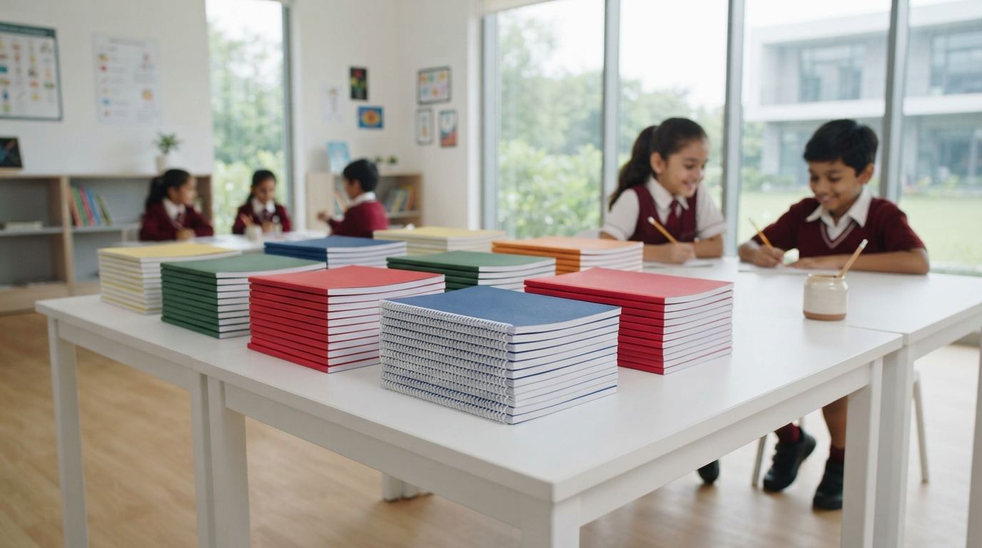 School notebooks & stationery — Stationery for schools across Karnataka