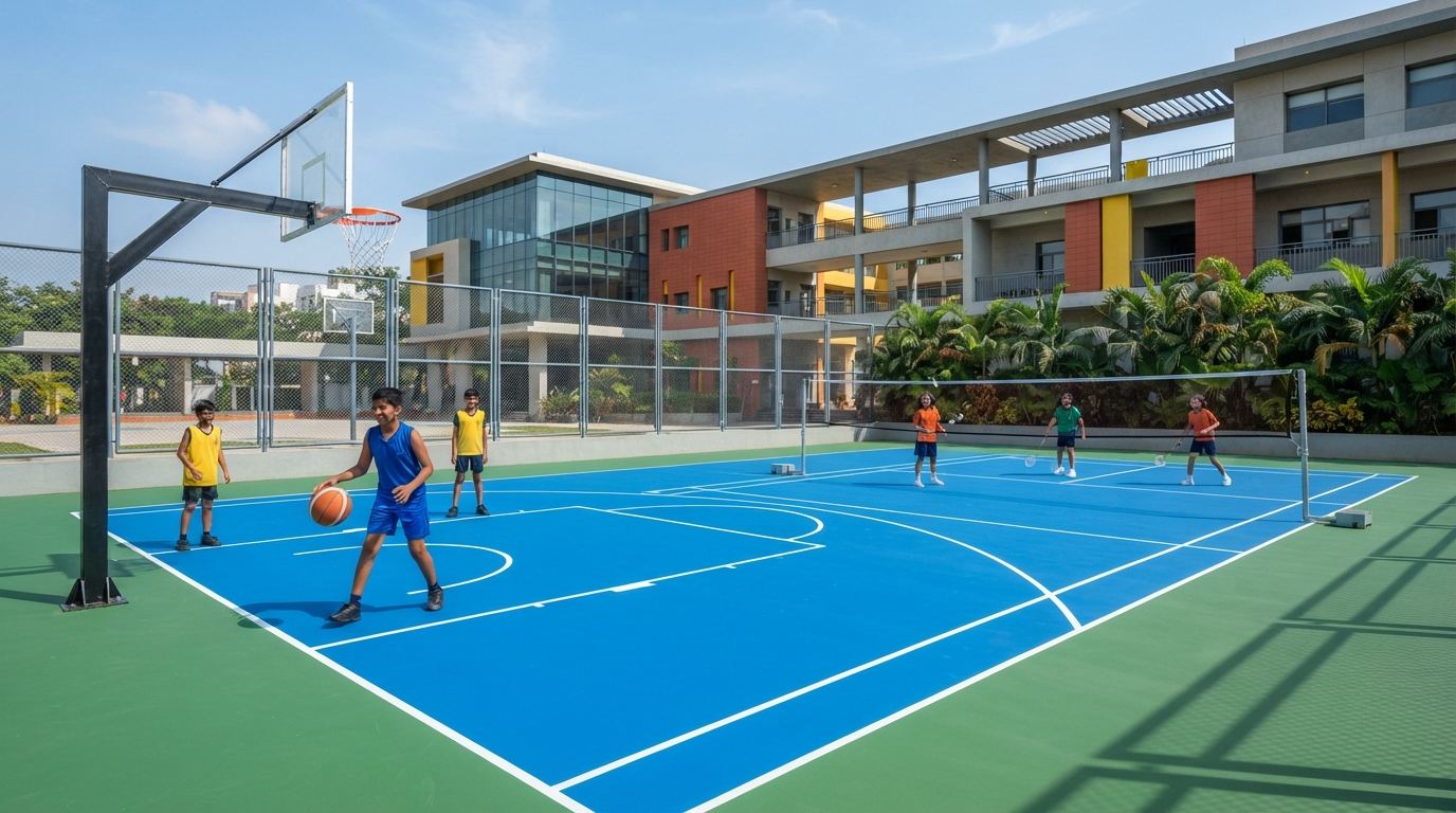 School sports equipment — Index for schools across Karnataka